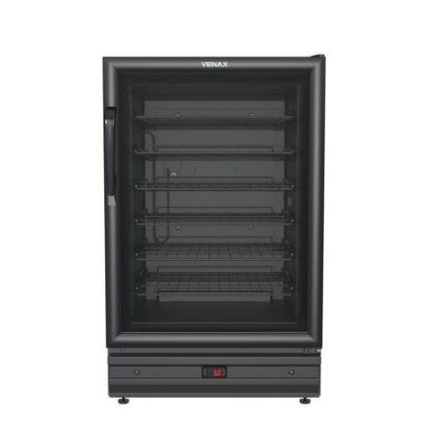 ADEGA 175 PARA 48 GARRAFAS PRETO FOSCO - 127V