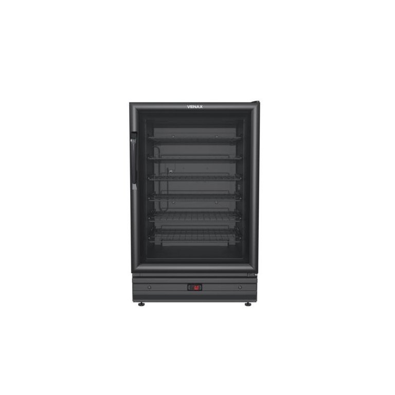 ADEGA 175 PARA 48 GARRAFAS PRETO FOSCO - 127V