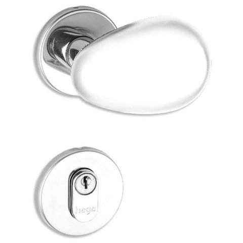 Fechadura Haga - Elite - Roseta 527 - Externa - 1562b