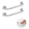 Barra Alça de Apoio para Banheiro Inox para Idosos 60cm - 2un - 1