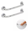 Ver imagem 1 de Barra Alça de Apoio para Banheiro Inox para Idosos 60cm - 2un
