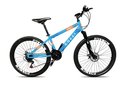 Ver imagem 1 de Bicicleta Colli Mônaco Aro 26 Disco 21 V Rapid Fire Cor Vermelho Tamanho do Quadro 13,5 Azul
