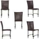 Ver imagem 3 de Mesa Ascoli 4 Cadeiras Cannes de Alumínio Fendi Trama Marrom