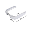 Fechadura Pratika - Roseta 527 - Interna - 4640b - 2