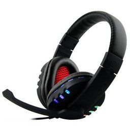 Headset Gamer USB Estéreo com Leds Que Acendem - 1