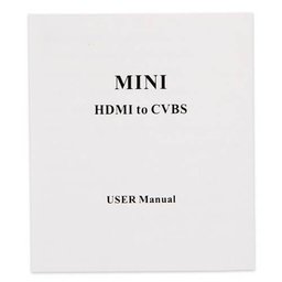 Adaptador Conversor de Vídeo de HDMI para RCA Av Vídeo Composto - 4