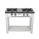 Ver imagem 3 de Fogão Industrial com 2 Bocas Duplas sem Forno Venâncio