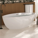 Ver mais imagens de Banheira Freestanding Imersão Acrílico 170 Cm Rubi Pingoo.casa - Branco