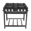 Ver imagem 1 de Fogão Profissional 4 Bocas Venâncio Bravo Preto