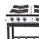 Ver imagem 2 de Fogão Profissional 4 Bocas Venâncio Linha Bravo Branco
