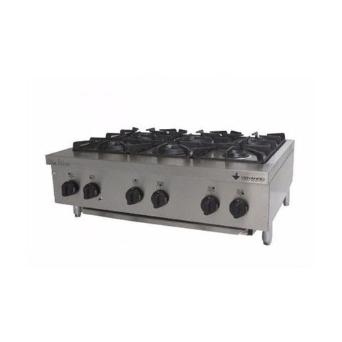 Fogão Industrial Venâncio de Mesa 6 Bocas Don Bidone