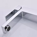 Ver imagem 4 de Torneira Lavatório Monocomando de Luxo para Banheiro Inox Cromada