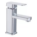 Ver imagem 1 de Torneira Lavatório Monocomando de Luxo para Banheiro Inox Cromada
