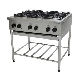 Fogão Don Bidone Venâncio 6 Bocas com Pé Fdb6P