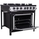 Ver imagem 2 de Fogão Industrial 4 Bocas com Forno Linha Bravo