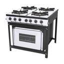 Ver imagem 2 de Fogão Profissional 4 Bocas Venâncio Linha Bravo Branco com Forno