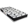 Colchão Solteiro Luckspuma Espuma D33 Supreme Prtó Saúde Black (78x188x17) -  - 1