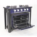 Ver imagem 2 de Fogão Profissional 2 Bocas Venâncio Linha Bravo Azul com Forno