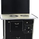 Ver imagem 2 de Fogão a Lenha 01 Venâncio Gabinete e Tampa Tradicional Preto