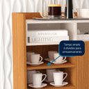 Ver imagem 3 de Buffet Aparador Cantinho do Café 2 Portas - Mod.2027 Cor:nature/off White