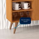 Ver imagem 4 de Buffet Aparador Cantinho do Café 2 Portas - Mod.2027 Cor:nature/off White