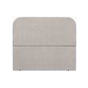 Ver imagem 1 de Cabeceira Estofada Queen Alana 160cm Linho Cinza