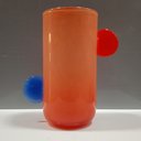 Ver imagem 6 de Vaso Decorativo Enfeite Casa Vidro 25x21x21cm Laranja