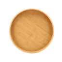 Ver imagem 3 de Bandeja Redonda Funda Bambu Eco Prime 30cm com Alça - Tuut