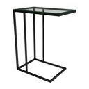 Ver imagem 1 de Mesa Lateral Encaixe Elena Preto - Cor: Preto