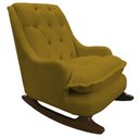 Ver imagem 2 de Kit Amamentação com Balanço Suede Mostarda - Dominic Decor Lille