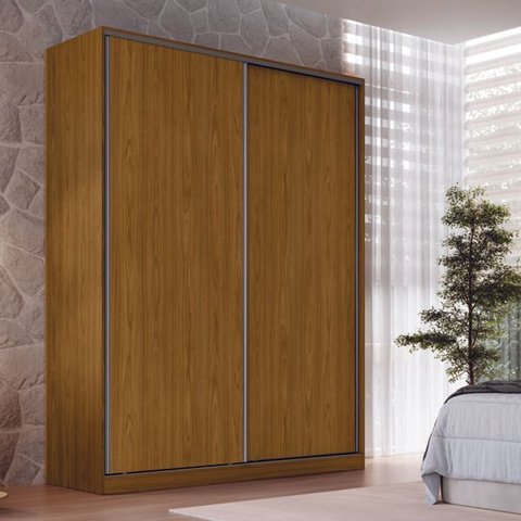 Guarda Roupa Solteiro 2 Portas 3 Gavetas Rc 2003 Linha Roupeiros Emovell