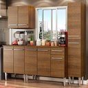 Ver imagem 1 de Armário de Cozinha Completa 201cm Rustic Emilly Sing Madesa 01