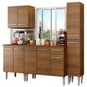 Ver imagem 3 de Armário de Cozinha Completa 201cm Rustic Emilly Sing Madesa 01
