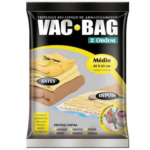 Saco Para Armazenagem A Vácuo Medio Vac Bag Ordene