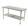 Mesa Aço Inox 430 1,20x0,70 Multiuso - Imeca - 1