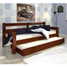 Bicama Madeira Maciça com 2 Colchões D20 88x188x12 - 4