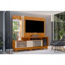 Ver imagem 1 de Home Theater Frizz Plus para TV até 60" 200cm MDP com LED Off White Madetec Móveis