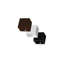 Ver imagem 3 de Arandela Mini Led 2w Branco Quente Cubo Bivolt - Branco - 110v/220v