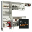 Ver imagem 7 de Armário de Cozinha Compacta Branco Emilly Top Madesa