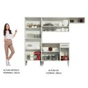 Ver imagem 6 de Armário de Cozinha Compacta Branco Emilly Top Madesa
