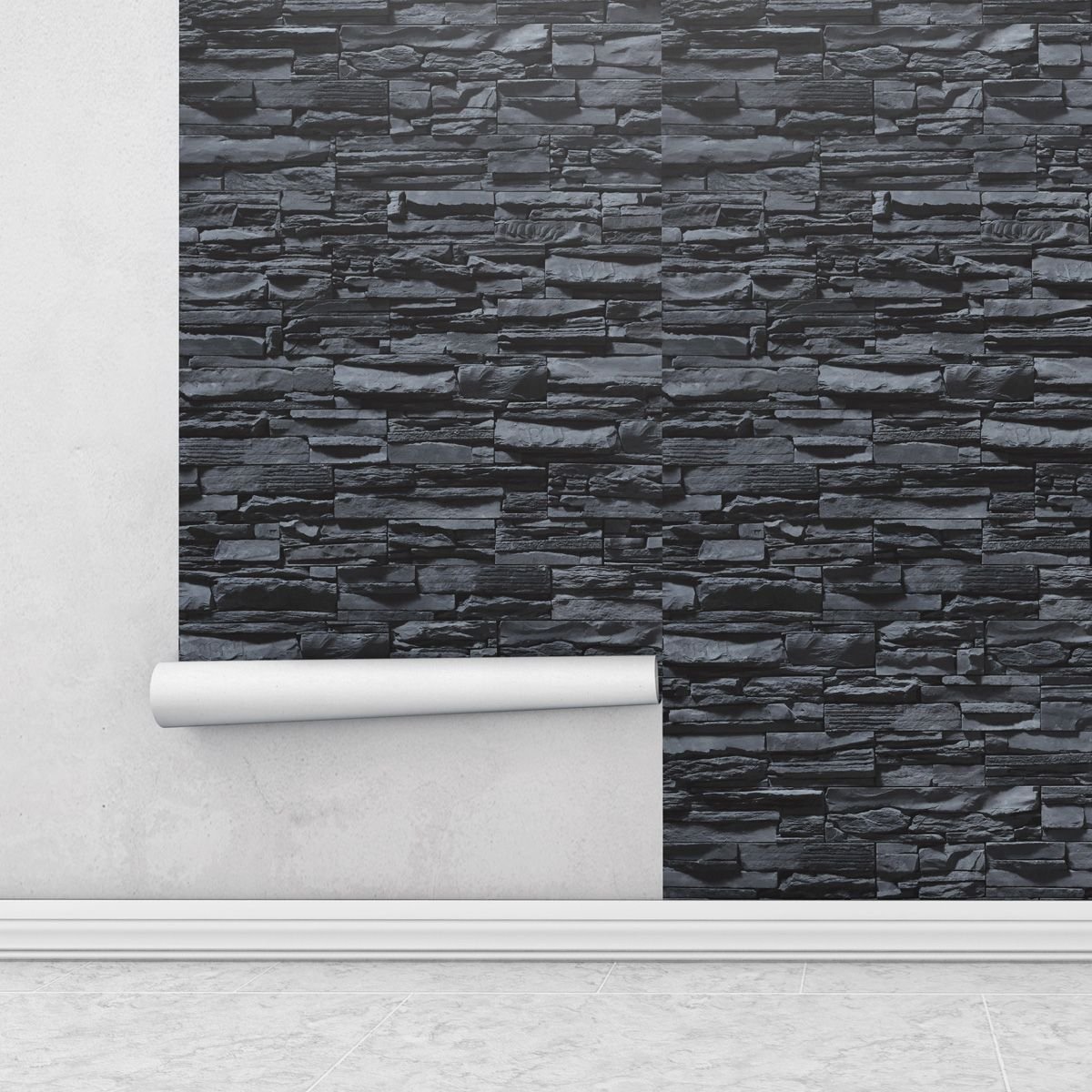 Papel de Parede Adesivo Pedras Rústicas Decor 11 - 2