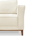 Ver imagem 3 de Sofa Balli 2 Lugares 190cm Pes Madeira Linho 222 Natural Ezz Natural