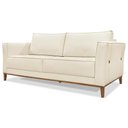 Ver imagem 1 de Sofa Balli 2 Lugares 190cm Pes Madeira Linho 222 Natural Ezz Natural
