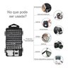 Kit Ferramentas 115 em 1 Chaves de Precisão Fenda Philips Torx Etc Conserto de Celular e Outros Elet - 3