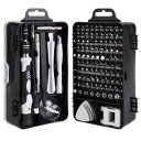 Ver imagem 1 de Kit Ferramentas 115 em 1 Chaves de Precisão Fenda Philips Torx Etc Conserto de Celular e Outros Elet