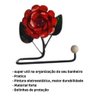 Porta Papel Higiênico de Parede em Ferro com Rosa:vermelho - 2