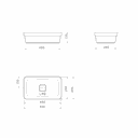 Ver imagem 4 de Slim Branco Cuba Sobrepor Retangular 50,0x30,0x13,5 Cm - Deca Deca Loucas