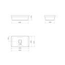 Ver imagem 4 de Slim Branco Cuba Sobrepor Retangular 50,0x30,0x13,5 Cm - Deca Deca Loucas
