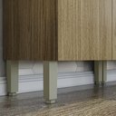Ver imagem 7 de Armário de Cozinha 5 Peças Urban02 Balcão com Pia 120cm K02 Freijó/Vanilla - Mpozenato