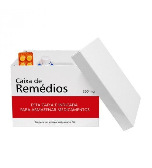 Caixa de Aço Organizadora Porta Remédios - 2